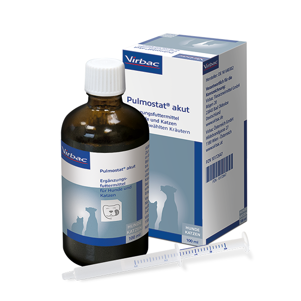 PULMOSTAT akut Saft f.Hunde/Katzen PULMOSTAT akut Saft f.Hunde/Katzen